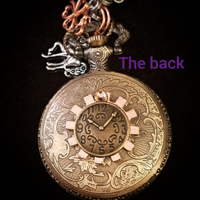 Horse Pocket Watch Pendant Necklace