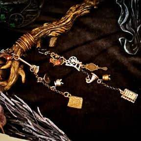 Witchy Charm Fantasy Dangle Earrings