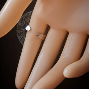 Black Moon Fantasy Adjustable Ring