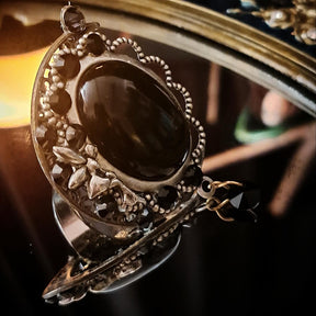 Black Moon Fantasy Adjustable Ring