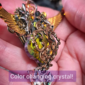 Winged Fantasy Fairy Necklace