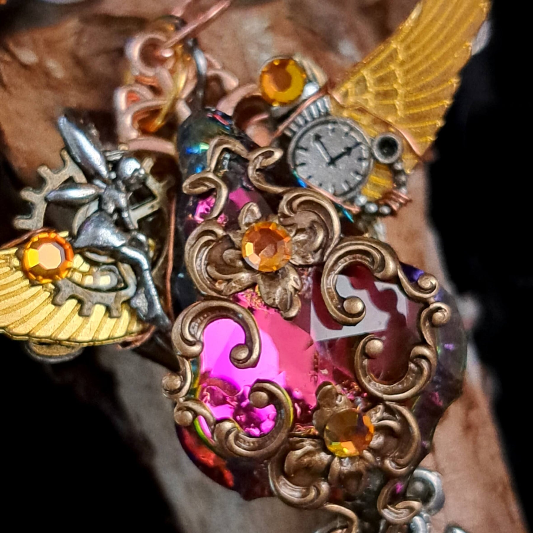 Winged Fantasy Fairy Necklace