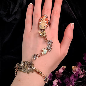 Fantasy Fairytale Cameo Hand Chain