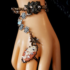 Fantasy Fairytale Cameo Hand Chain