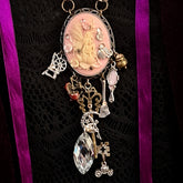 Fairy Cameo Fantasy Pendant Necklace