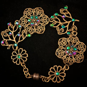 Fantasy Nature Flower Bracelet