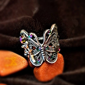 Butterfly Crystal Fairy Ring Size 8