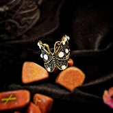 Butterfly Hummingbird Filigree Ring Size 6