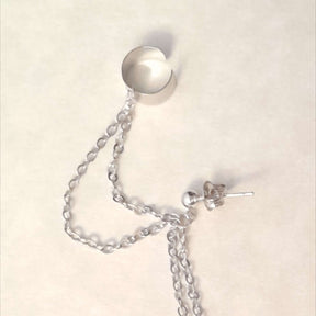 Silver Star Sword Fairy Ear Cuffs