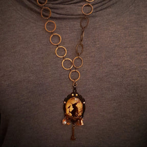 Witchy Fairytale Cabochon Necklace