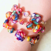 Rainbow Fairy Adjustable Stretch Bracelet