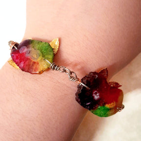 Rainbow Stone Spring Bracelet