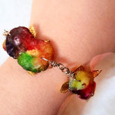 Rainbow Stone Spring Bracelet