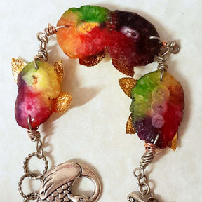 Rainbow Stone Spring Bracelet