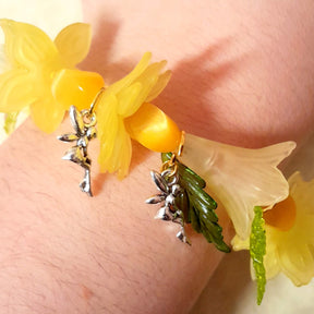 Yellow Flower Fairy Bracelet