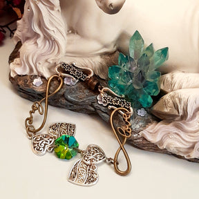 Crystal Hearts Bracelet Mom Gift