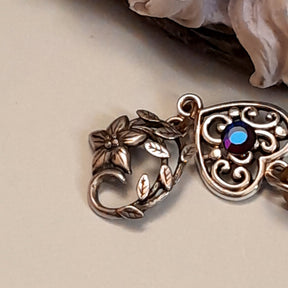 Crystal Hearts Eternity Love Bracelet