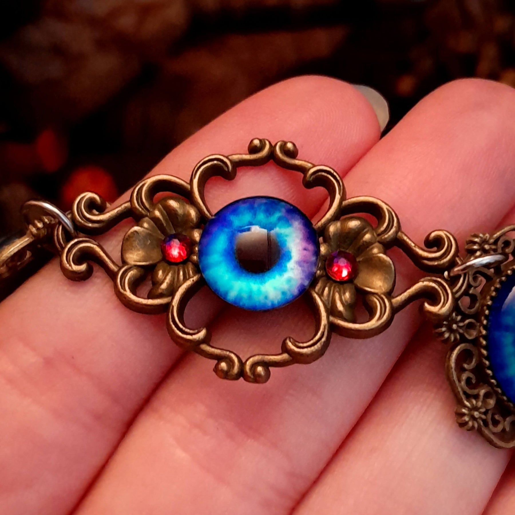 Blue Dragon Eye Bracelet