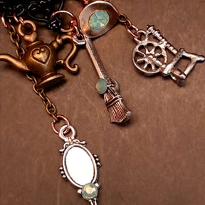 Fairytale Witchy Crow Necklace