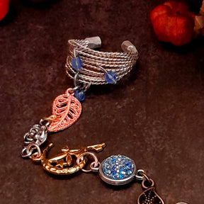 Blue Hand Chain Dragon Eye