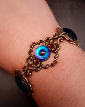Blue Dragon Eye Bracelet