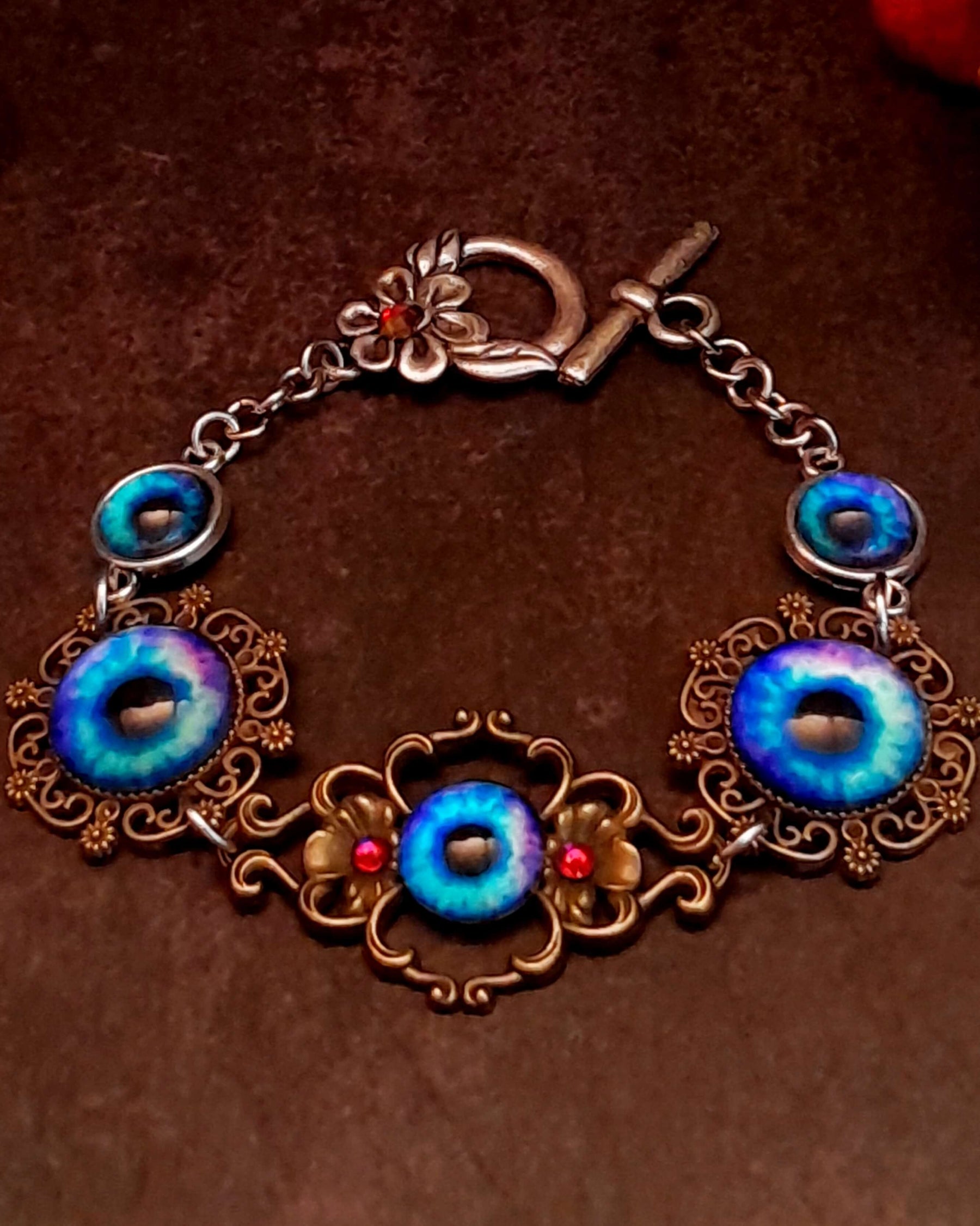 Blue Dragon Eye Bracelet