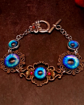 Blue Dragon Eye Bracelet