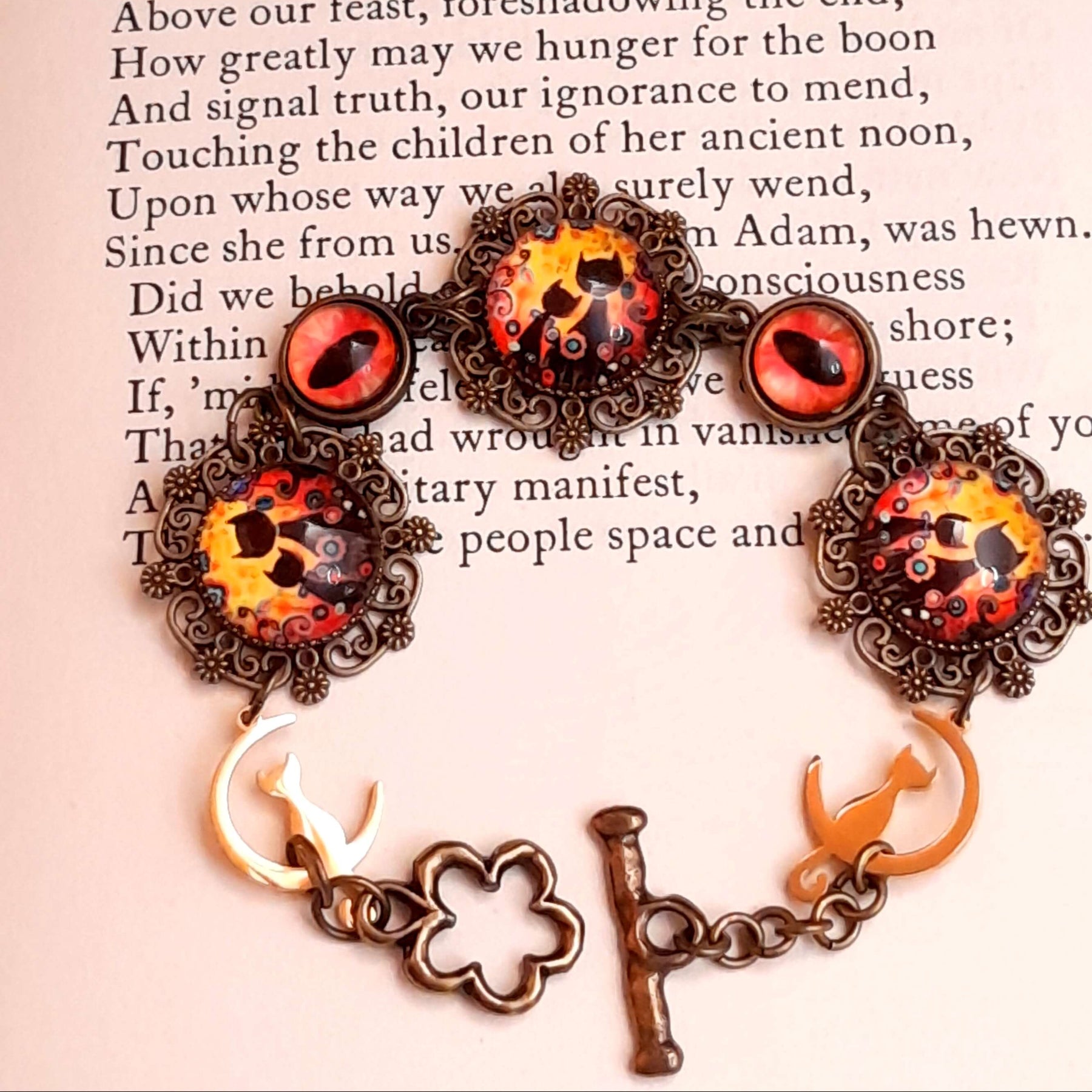 Cat Lover Bracelet - Cat Jewelry