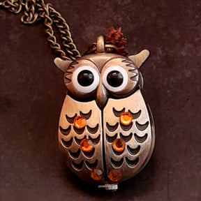 Owl Watch Fairy Necklace
