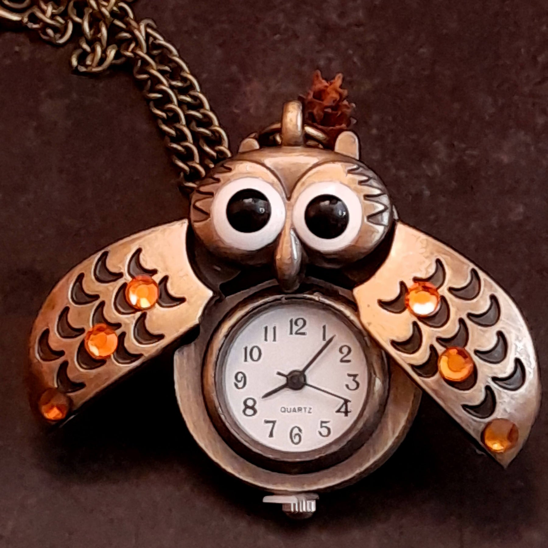 Owl Watch Fairy Necklace