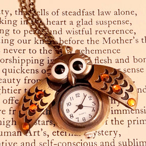 Owl Watch Fairy Necklace