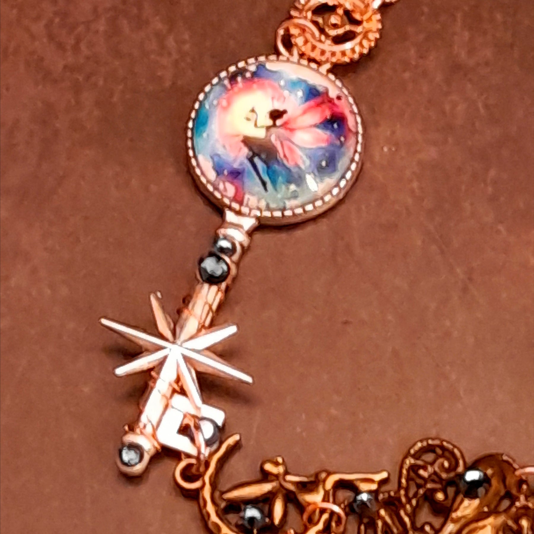 swarovski crystal magical fairy slave bracelet