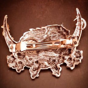 Hairclip Wolf Fairy Dragon Fantasy Clip