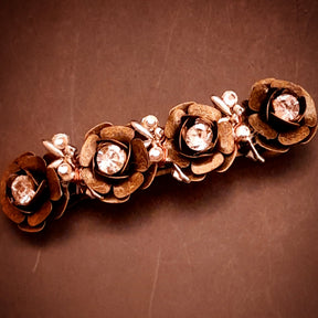 Hairclip Fairies Flowers & Crystals