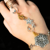 Moon Fairy Flower Hand Chain