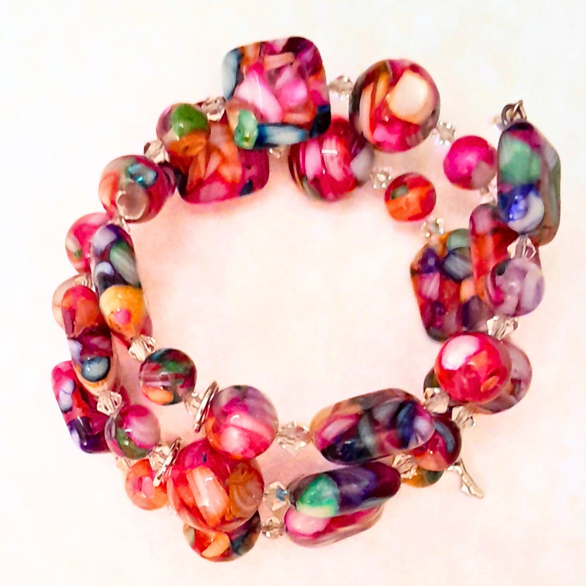 Rainbow Fairy Adjustable Stretch Bracelet