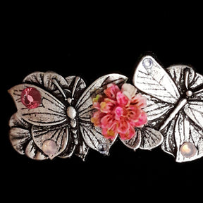Butterfly Hairclip Hummingbird Boho Barrette