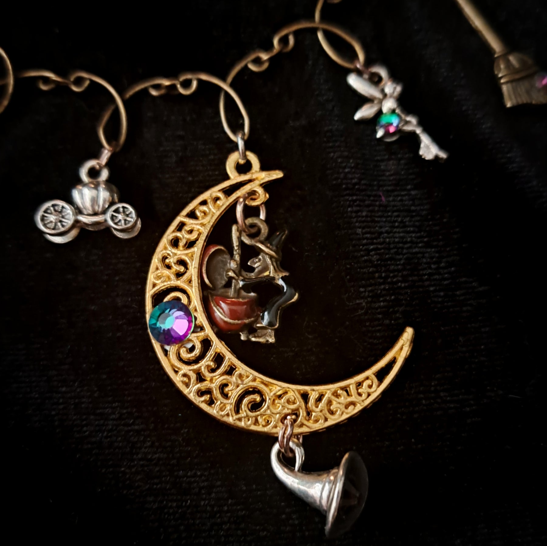 Fantasy Fairytale Moon Necklace