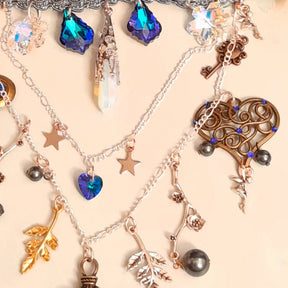 Blue Celestial Bridal Choker | Something Blue Wedding Jewelry