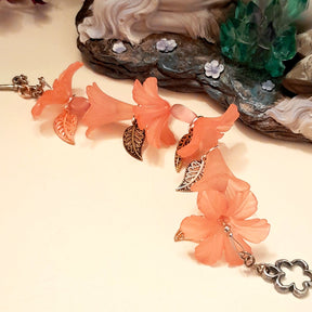 Pink Flower Fairy Bracelet
