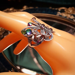 Butterfly Fairy Filigree Ring Size 8