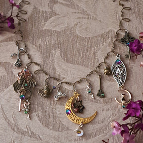 Fantasy Fairytale Moon Necklace