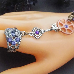 steampunk hand chain