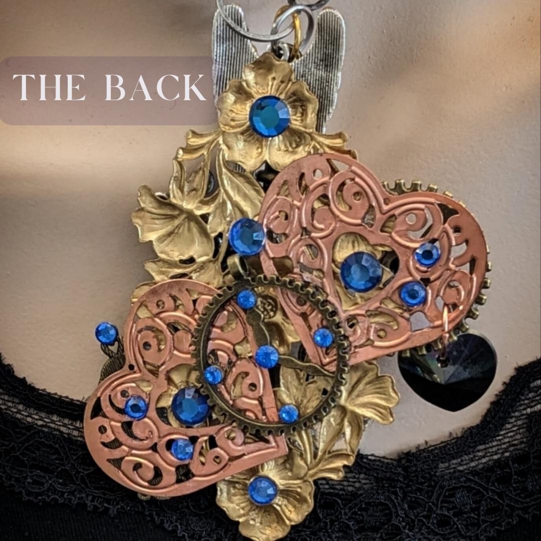 Blue Crystal Fantasy Necklace