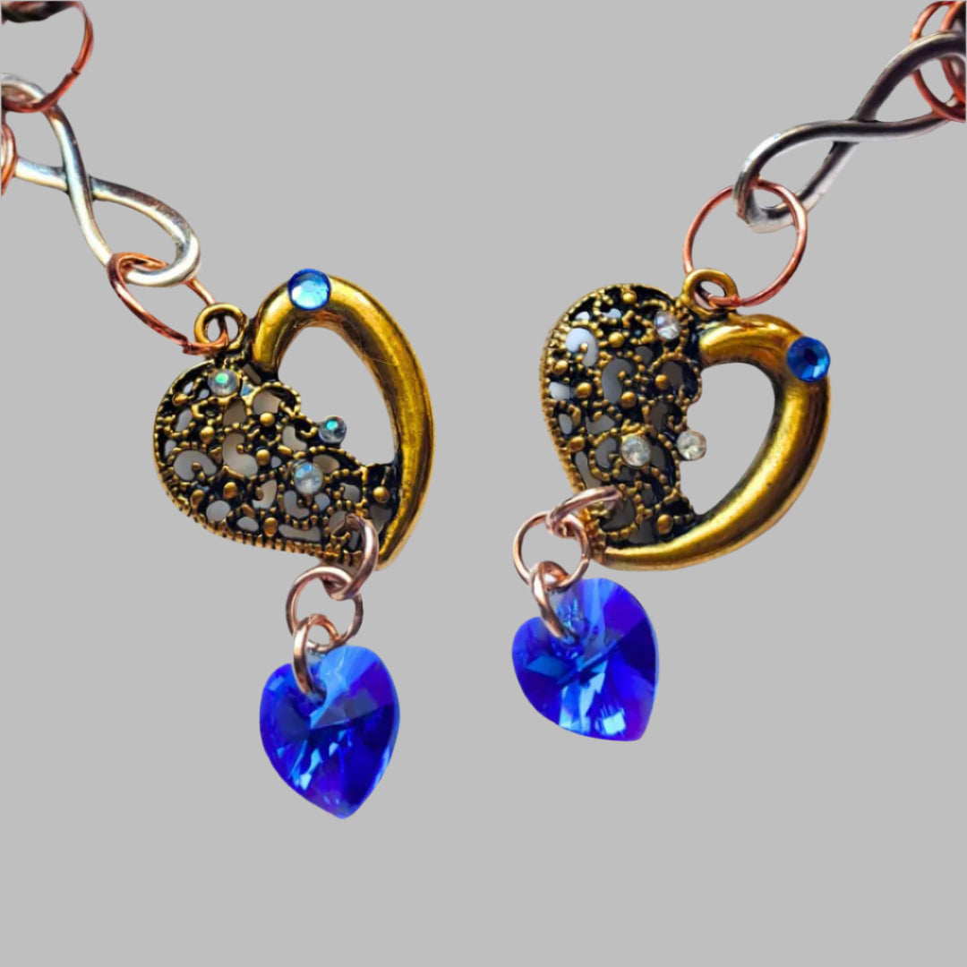 Heart Necklace Set - Mother Daughter Necklaces