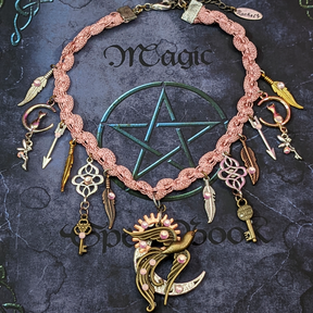 Fantasy Boho Necklace - Phoenix Rising