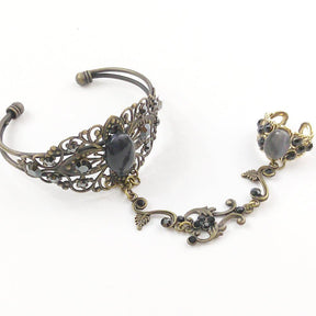black slave bracelet victorian jewellery