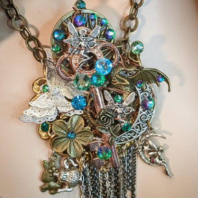 faerie necklace fairy jewelry