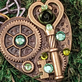 Green Heart Necklace