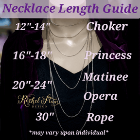 Victorian Style Choker Moon Necklace